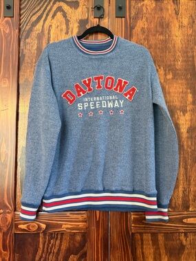 Nascar Daytona fleece crewneck